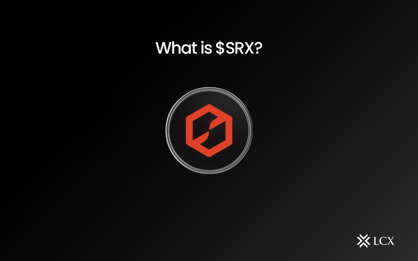 Image explaining SRX, highlighting its features, use cases, and role in the cryptocurrency ecosystem.