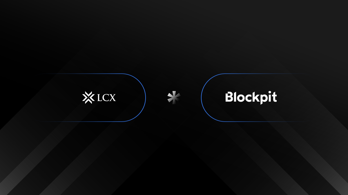 LCX and Blockpit announce partnership to improve crypto tax reporting and compliance solutions for users.