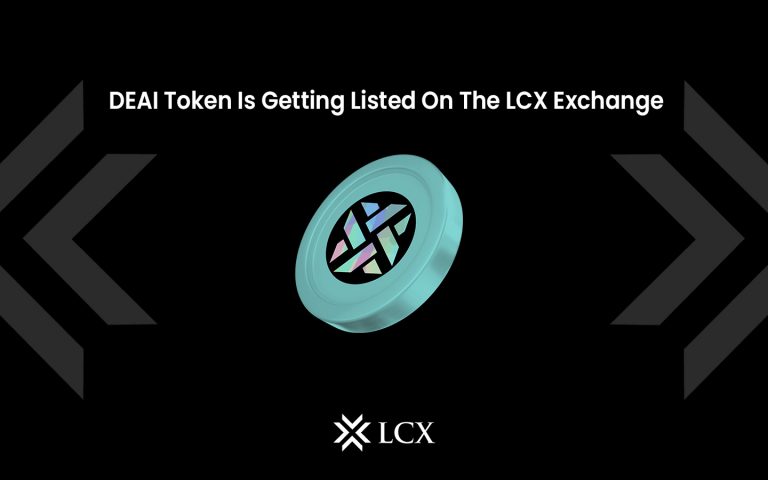 DEAI token now listed on LCX Exchange, allowing users to trade and access DEAI within the platform.