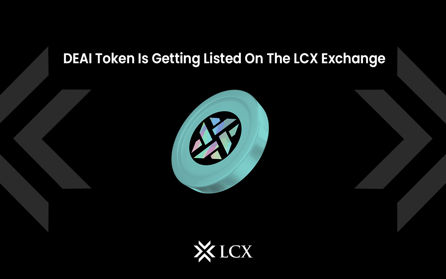 DEAI token now listed on LCX Exchange, allowing users to trade and access DEAI within the platform.