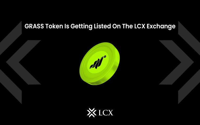 Grass token now listed on LCX Exchange, allowing users to trade and access Grass within the platform